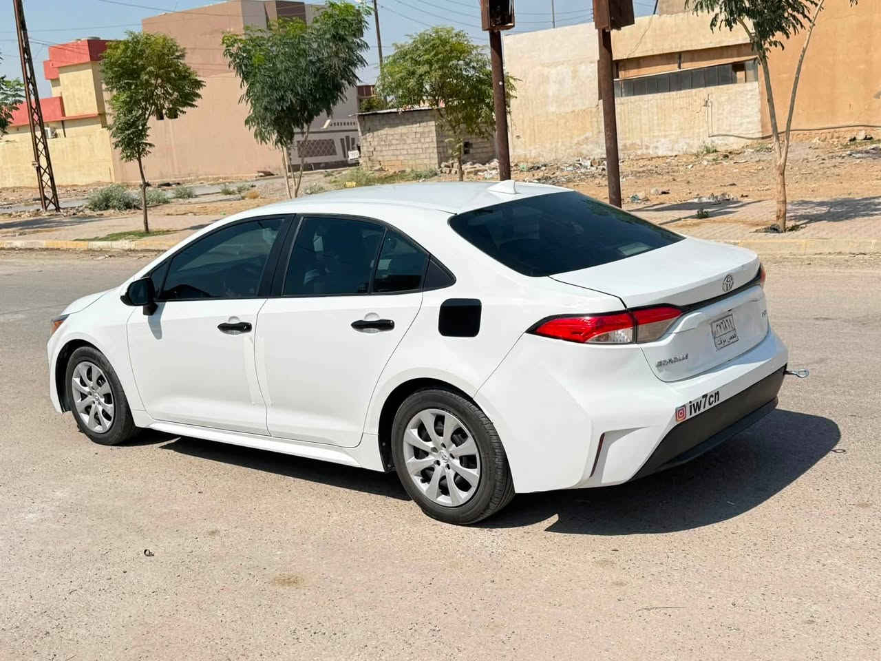 بعد السلام
كورله 2023 
محرك 2000 
كير محرك شرط 
Le
السياره صبغ عام

الضرر جنطه واصل نص الحوض

السياره بعدها ممرقمه فحص مؤقت 

السعر 120$ وقابل للتفاوض 

غير متواجد  ؏ الفيس 

اتصال ***********
