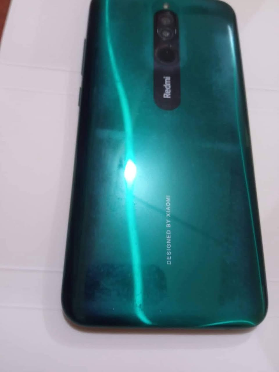 السلام عليكم
مبايل ريدمي شاومي 8 Xiaomi Redmi 

♕ضد الماء

♕كارتونه ويا

♕64 كيكا 

♕كاميرا اماميه بدقه 12ميكا بكسل 

♕فلاش LED 

♕التصوير بجوده FHD

♕شحن 5000ملي امبير

♕مفذ شحن Type-C

♕شحن سريع بقوه 18 واط

♕يحتوي على شريحتين +رام 

♕لون اخضر زيتوني

مكاني النجف الكوفه ***********

السعر 110 بي مجال حك الجيه فقط
