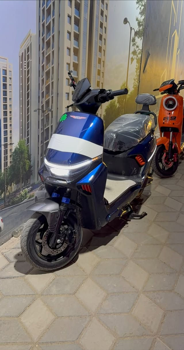 ماتور 1500 واط • بطارية 72 فولت • مدى 55-60 كم