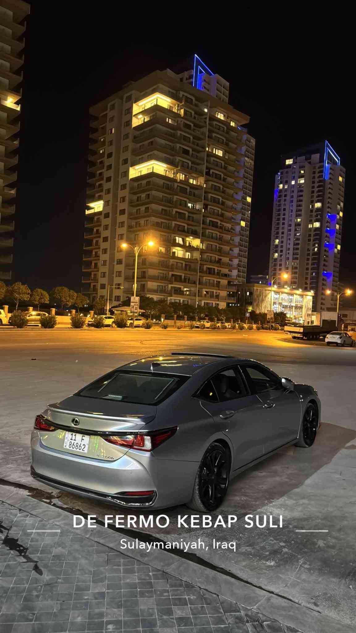 لكزز اف سبورت هاندلك هايبرد
Es300h 2024
 Fsport handling(الفئه الرياضيه)
***********
موديل 2024
السياره اعلى مواصفات اللكزز 
الضرر جاملغ خلفي مصلح ومصبوغ وبابين مبدلات جهة السايق 
الايرباك ما طاك 
العداد 26 الف ميل فقط
رقم بغداد بأسمي
المواصفات
1.كامرات محيطيه عدد 5 
2.فتحه سلايد روف
3.برده كهرباء
4.داتا شو تعرض بالجامه الاماميه
5.صندوق كهرباء مع فتح الصندوك بالقدم
6.لايت زنون لد عدسات عدد3 
7.لايت داينمك يفتر مع المقود 
8.نظام صوت مارك ليفنسون خاص باللكزز الفول
9.كشنات جلد احمل بلادي مع ختم fsport بمسند الرأس
10.مراي جانبيه شفط مع هيترات
11.ويل كب حجم 19
12.حساسات امامي خلفي 
13.رادار امامي خلفي 
14.انظمه قياده عدد 5
15.كشنات كهرباء مع تبريد وتدفئه
16.المقود هيتر مع تبريد
17.مقود كهرباء
18.هاند بريك بصمه
19.اوتو هولد
20.شاشه جبيره خاصه بهاي الفئه مع نظام ابل كار بلي واندرويد اوتو
21.شفتات بالمقود
22.خزن ميموري لكشن السائق
23.شحن موبايل وايرليس
24.خاصه الاوت دم للمرايه الوسطيه 
25.خاصيه تقديم وترجيع المقود مع كشن السائق عند تشغيل وانطفاء السياره
26.تشغيل عن بعد
27.فتح جميع الابواب بالبصمه 

مكان السياره بغداد
***********
