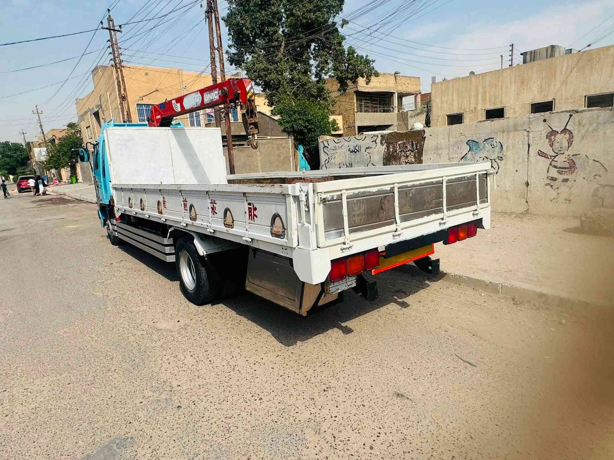 جمعه مباركه نشاءلله.     للبيع هينو طيره موديل ٩٢بلادي تحويل مباشر  مكينه كير مكفولات بلاديه كرين  كرين يونك ٢سلايت مكفول    مكان بغداد للستفسار ***********
