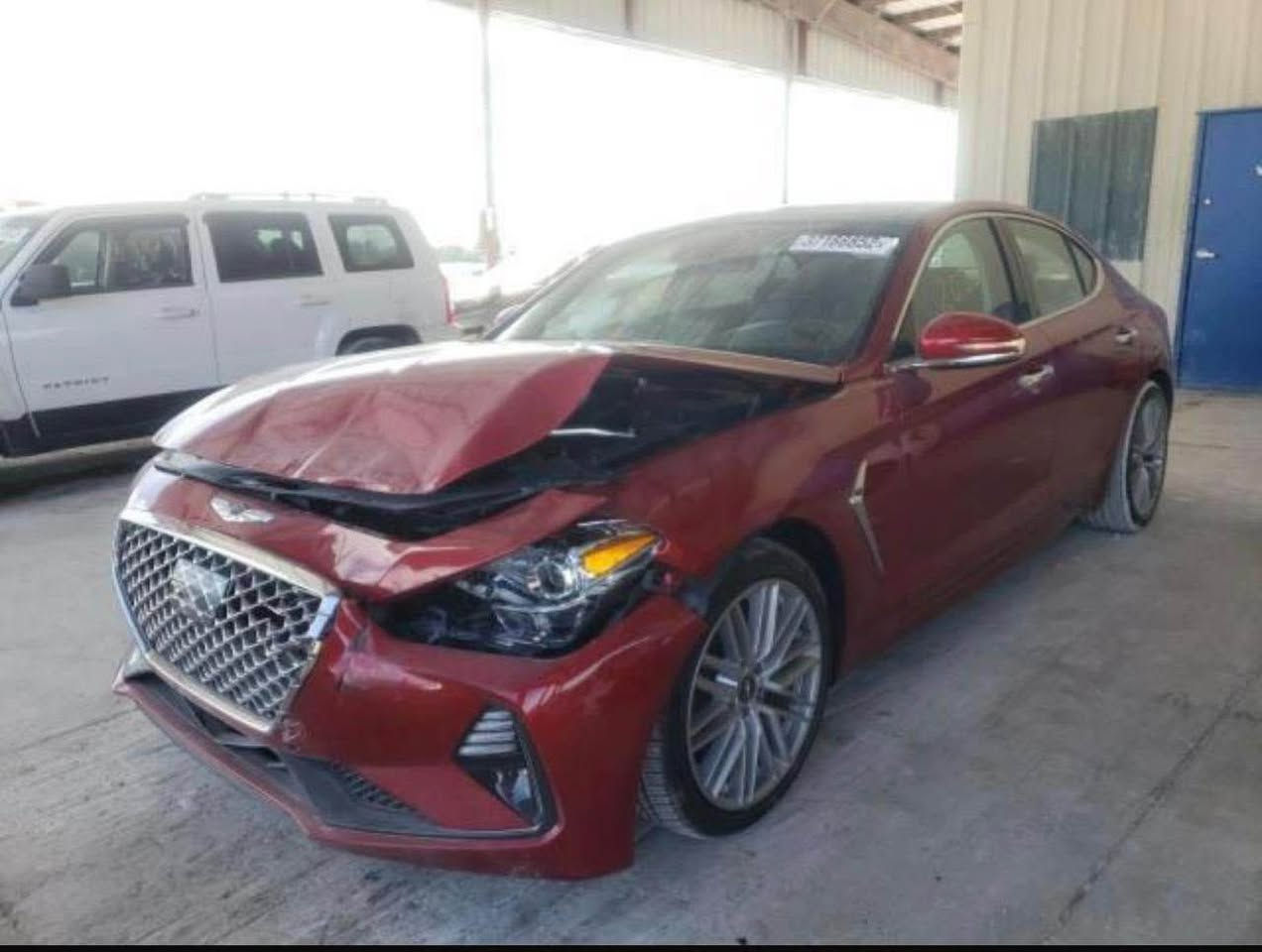 السلام عليكم 
جنسس g70 2020 فول مواصفات 
رادار امامي 
صندوق كهرباء 
كشنات تدفئه تبريد 
مصابيح اماميه ليد 
مري شفط 
فتحه سقف 
شفتات تحكمات ستيرن
ستيرن كهربائي 
كامره خلفيه 
حساسات اماميه خلفيه
شاشه اماميه
كشنات كهربائيه
مستشعر وقوف
تحديد مسار 
مثبت سرعه 
وبعد هواي بيهه مواصفات 
ماشيه 133 الف كيلو حقيقي
محرك 2000 تيربو
كير ومحرك كفاله 
السعر 160$
سنويه باسمي تحويل مباشر *********** بغداد, العراق

نص مكتوب في الصور:
- Trust Encar신뢰를 더하다encar.com