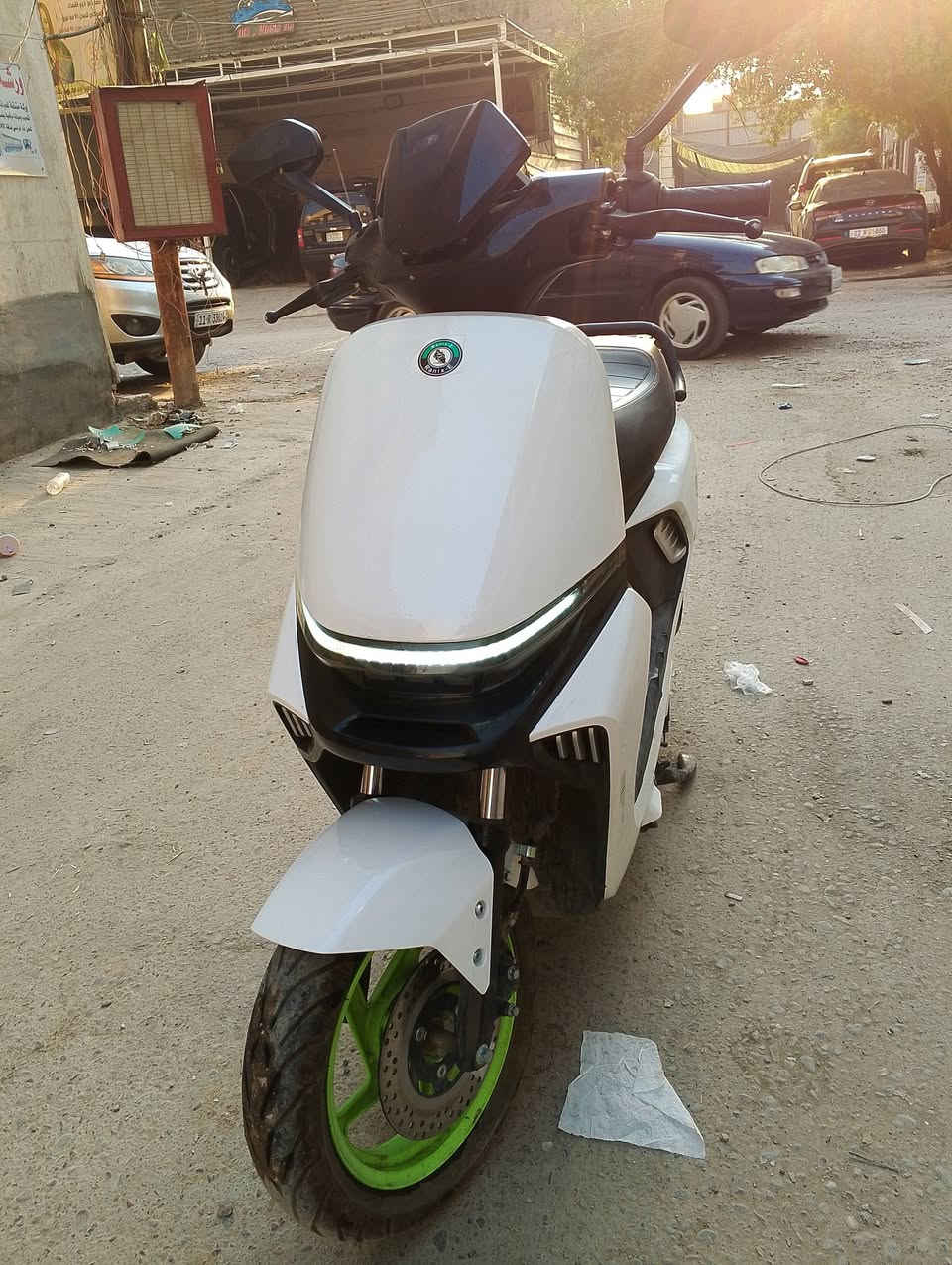 السلام عليكم
دراجه شحن للبيع 

السعر 600 وبيها مجال

بطاريات ع فحص

العنوان بغداد الدورة 
للتواصل ع رقم *********** بي واتساب
