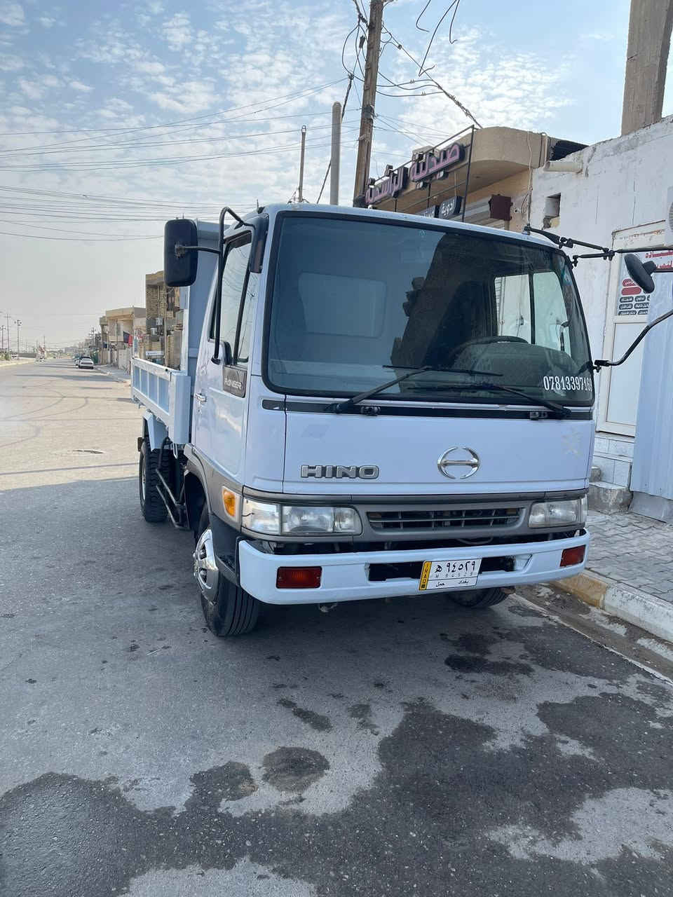السلام عليكم هينو انكر محرك 6موديل 97مكفوله سياره جديده عله وضع شركه ***********
