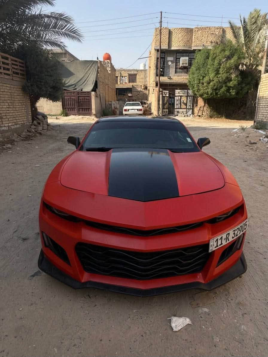 سلام عليكم
كمارو RS✅
موديل 12 محدثة 18 ✅
محرك 3600  و 6 سلندر  ✅
شاشه اعطال✅
تحكمات ستيرن ✅
كشنات كهربائية ✅
مثبت سرعة ✅
مكينة م

ادامه عليه :
المنظومة الماء انسى شي اسمه حماوة 
داينمو جديد
باتري جديد 
نوزلات جدد 
بلكات جدد 
تبريد ثلج  ❄️

عليها إضافات :
تغليف كامل احمر طافي مع اسود لامع للجمالية بي ضمان سنتين 🔥
عندي تصوير قبل التغليف 
دعاميه Zl1  2018🔥
لحية امامية 🔥
درع🔥
سستم تضليل  كامل كل جامات 🔥
سبير 🔥
منظومة زينون 🔥
عدسات الشيطان 🔥
لد متغير بالموبايل🔥

حادث السيارة :
  دعامية خلفية وجاملغ جهة الصدر  وباب
 بدون دواخل يعني 3 قطع ✅
 وسونار موجود اهم ✅

الغرامات :
200 الف تنزل من السعر 

السياره رقم بغداد مشروع وطني سنوية جديده وهزه جديده باسمي شرط التحويل ثاني يوم ✅ 

 من الاخير سيارة  كاملة مكملة ربع دينار ماتذب عليها ✅

السعر 78 وبيها مجال حك الجية  ✅
تعال شوفها واقتنع بيها ماخصم سعر بالموبايل واهم شي لاتنطي وعد اذا ماتجي ✅

للتواصل 

الخاص لو ع ارقام التالية 

‏*********** 
  0786562344

مكاني بغداد سبع البور   🔒

إذا معجبتك السياره صلي ع نبيك .
