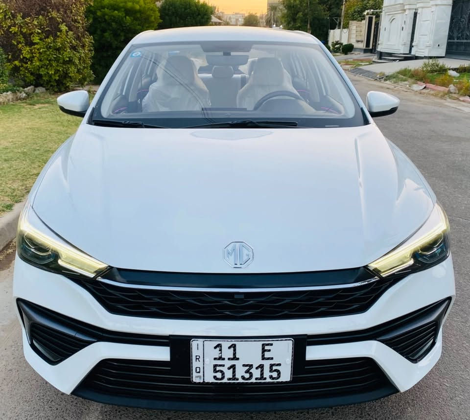 سلام عليكم 
البيع فقط
                                                      Mg5   
مديل  ٢٠٢٥ 
رقم بغداد بسمي 
ماشيه ١٩ الف 
مكفوله كفاله عامه 
🚘مكينه 4 سلندر 1500cc 
🚘كشنات مخمل ابيض
مواصفات معروفه
تبريد قطعتين 
كروز سرعه 
سايد بريك بصمه
بصمتين بل سياره 
حساس خلفي 
حساسات اطار
تبريد لمس
ويل كب 
فول تحكم ستيرن 
اربع بصمات تشغيل وفتح ابواب وصندوك
لد نهاري 
مري كهرباء  
  اشاير بـ المري  
منفذ شحن سریع مزدوج Type-C

السعر ١٢٠ ورقه وبيه مجال 
مكان السياره بغداد العامريه 
‏‭   ***********‭
