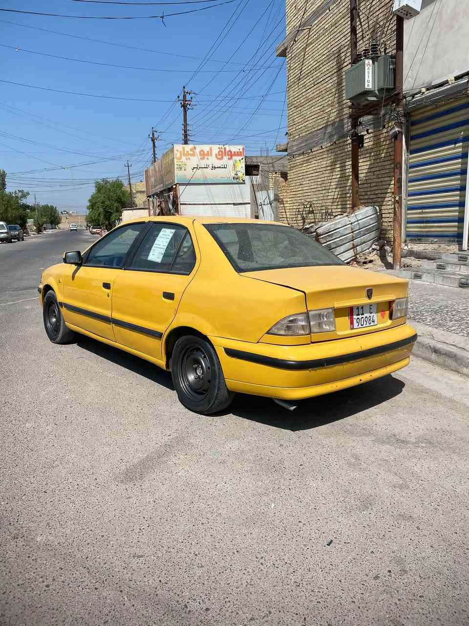 سلام عليكم سمند مديل 13 نطقه سياره مكينه كير حداديه تبريد كله جديد مكفوله عده جملغ وره صدر 
سيارة جاهزة خير من الله 
سنوية ٣١ 
رقم ***********
السعر ٣٣ بيها مجال حق الجية
