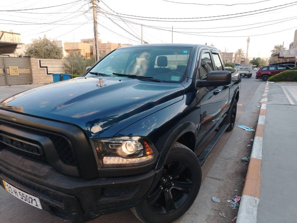 للبيع – دوج رام 2022 كلاسك باب قصير
🚘 الموديل: 2022
🌍 الوارد: أمريكي
🎨 اللون: أزرق
📍 الرقم: بغداد
🛣️ الممشى: 66 ألف كم

المواصفات:
✅ دفع رباعي (فور ويل)
✅ تشغيل بصمة
✅ شاشة كبيرة
✅ حساسات خلفية
✅ كاميرا خلفية
✅ مقعد كهربائي
✅ قير أوتوماتيك
✅ مكيف ممتاز
✅ نظافة داخلية وخارجية عالية

الملاحظات:
🔧 حادث سابق في أمريكا – صدمة على جهة السايق
والباب الخلفي العكس، تم تصليحها بالكامل
*********** بغداد, العراق
