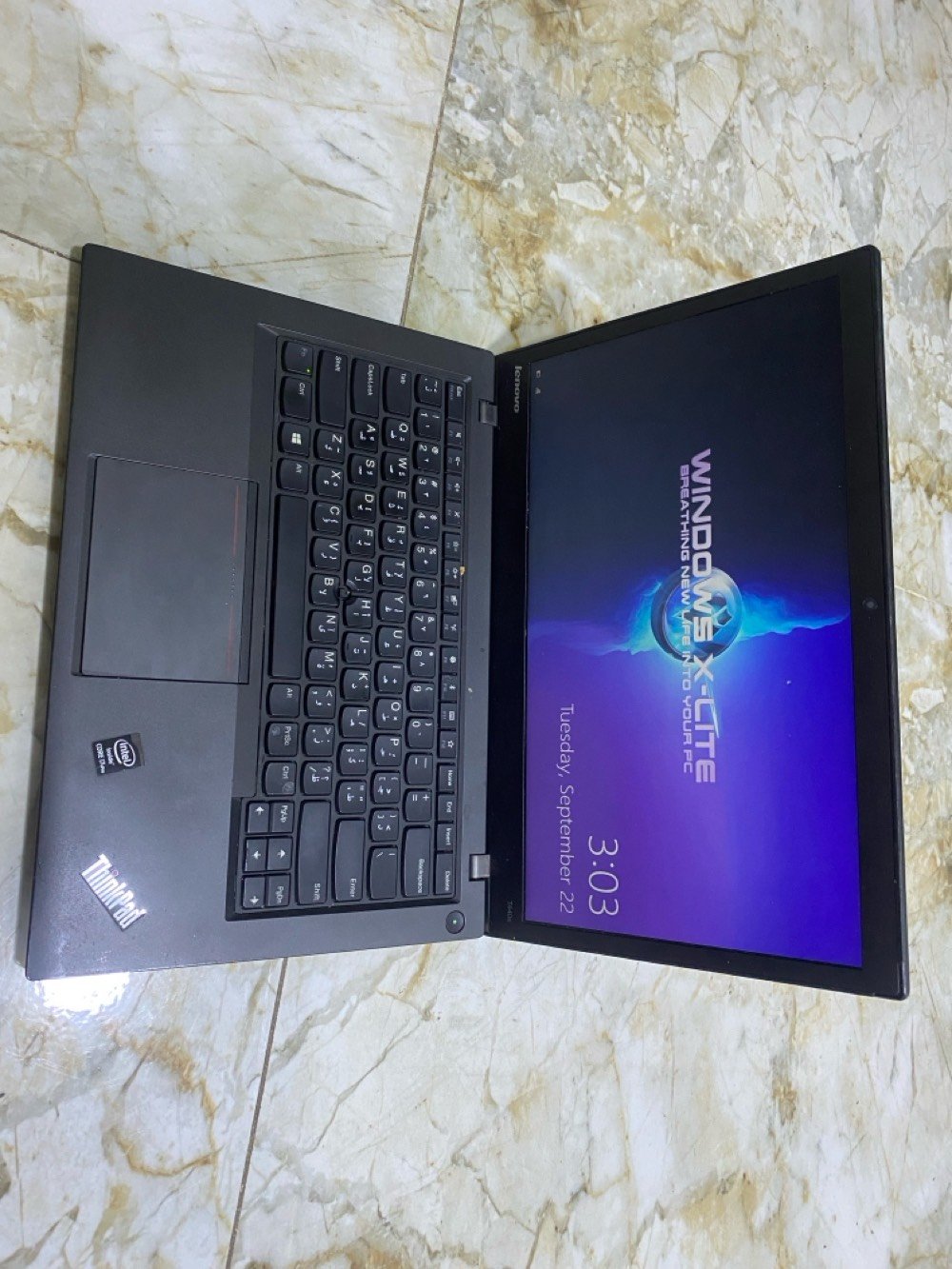 لابتوب Lenovo ThinkPad T440s للبيع

المعالج Intel Core i7 4600U
الرام 8GB
التخزين SSD 256GB
الشاشة 14 انچ Full HD
كرت الشاشة Intel HD Graphics
نظام التشغيل Windows 10 64 bit

الجهاز مناسب للدراسة والبرمجة والتصفح والاستخدام اليومي

الألعاب الموجودة على الجهاز

Just Cause 2
The Long Drive
PES 2013
FIFA 14
Command and Conquer Generals
Stronghold Crusader صلاح الدين

ألعاب يمكن للجهاز تشغيلها

GTA V
Mafia II
Assassins Creed
Assassins Creed II
Assassins Creed Brotherhood
Assassins Creed Revelations
Call of Duty Modern Warfare 2
Call of Duty Black Ops
Left 4 Dead 2
Need for Speed Most Wanted
Need for Speed Hot Pursuit
Minecraft
Terraria
Portal 2
Half Life 2
Far Cry 2
Far Cry 3
Bioshock Infinite

البرامج

Microsoft Office كامل
Word
Excel
PowerPoint
Access
Outlook

٢٥٠ الف ثابت