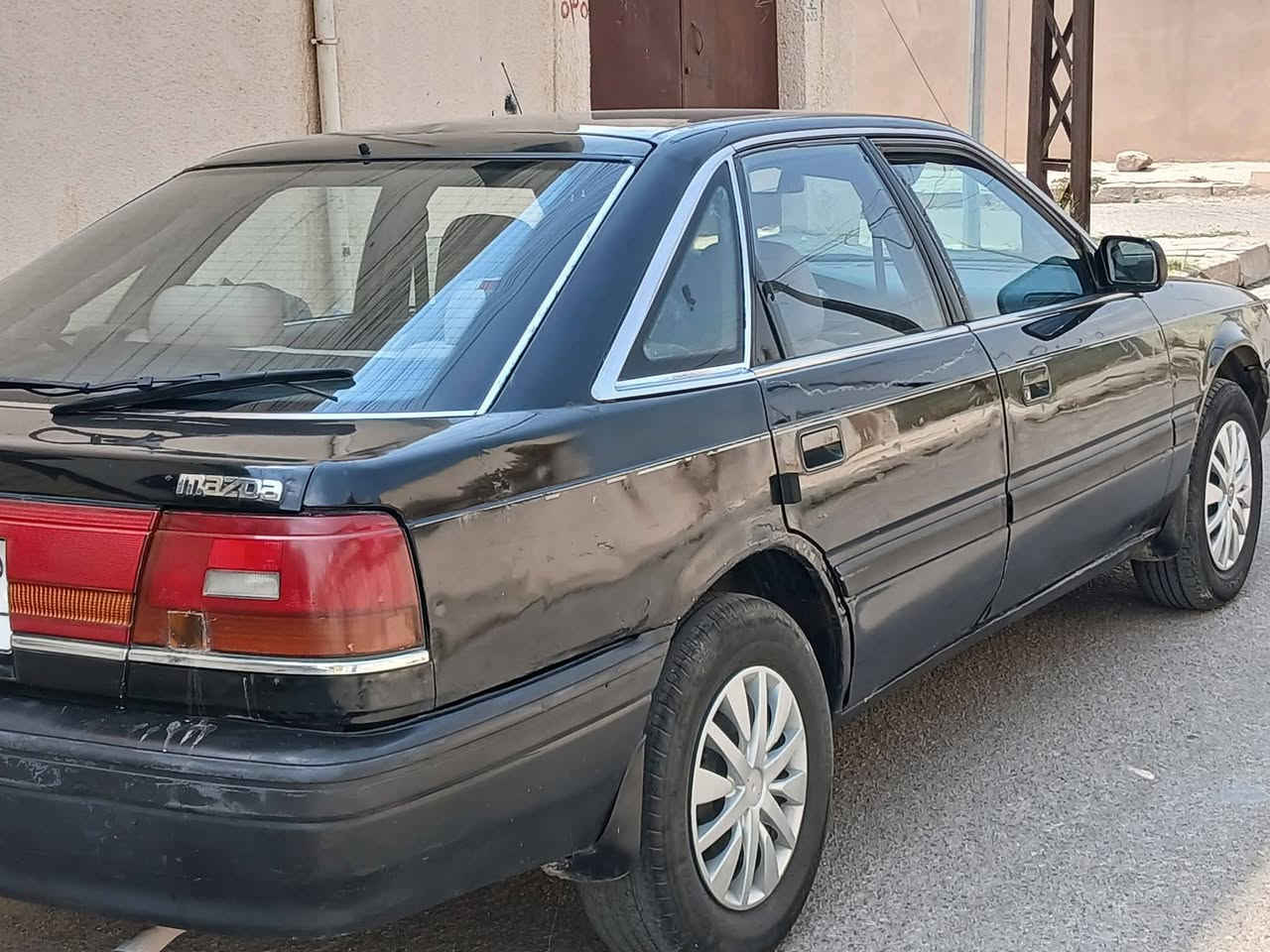 مازده 626 موديل 92 كير اوتومتيك رقم نينوى الماني سنويه لغاية 29 جامات كهرب  تبريد شغل شرط الوكاله والتحويل السعر33 لتواصل اتصل السعر 33 لتواصل اتصل *********** او ***********
