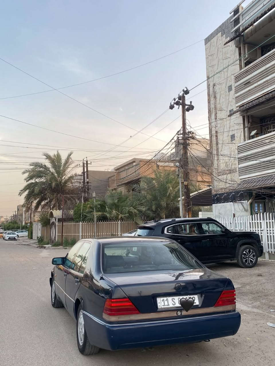 مرسيدس شبح • ١٩٩٢ • رقم بغداد