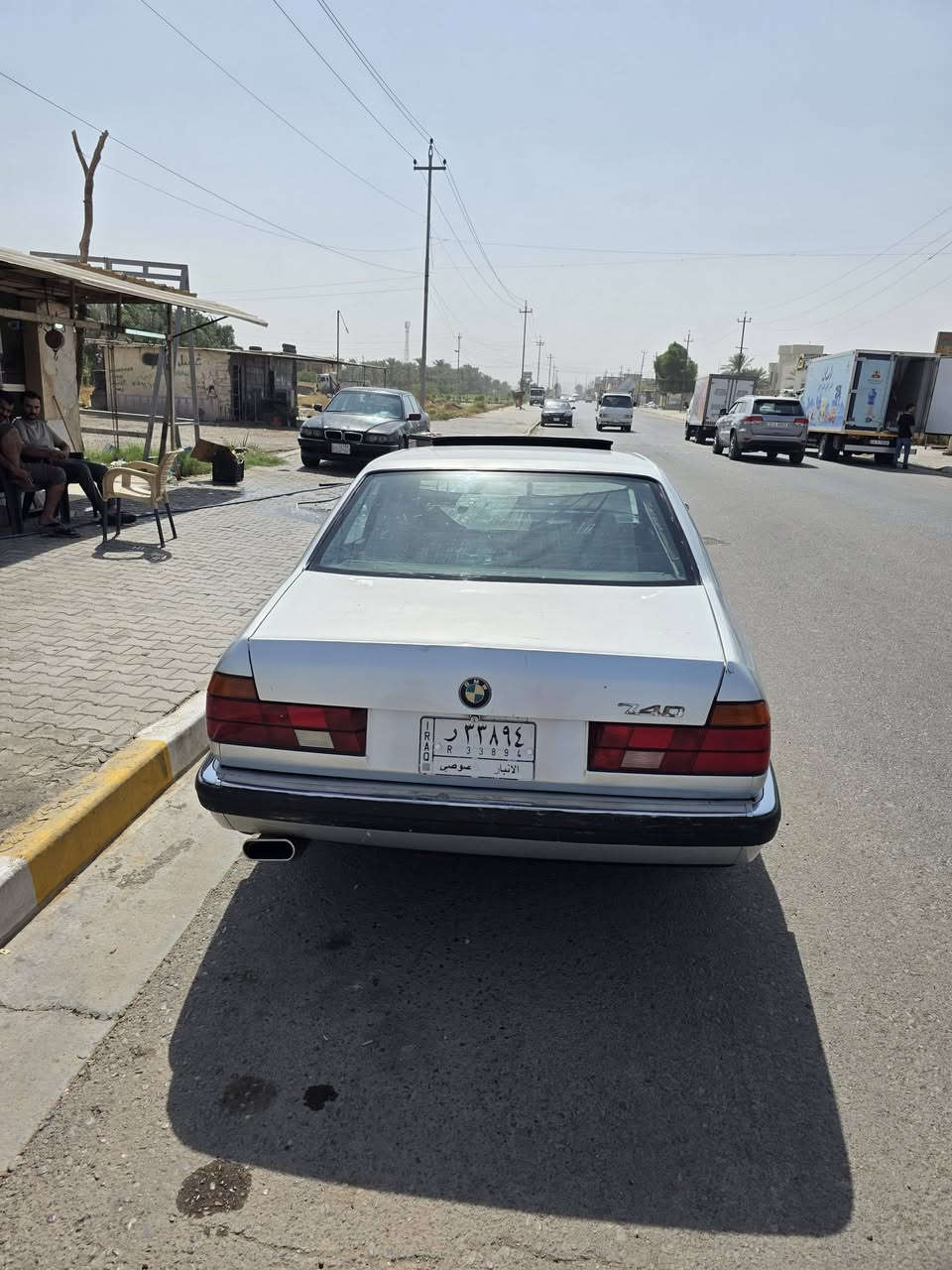 السلام عليكم
740 اصل  موديل 1992 محرك 4000 مسكر 8 سلندر بلادي انطي بي ضمان تنقيص تبخير ضعف  
كير شاده حاويه قبل 5 اشهر 
رقم انبار مشروط وطني بأي محافظه تتحول( شرط تحويل مباشر ثاني يوم )
سنويه ساقطه بتاريخ 20/6/2026
فول مواصفات 
دبل جام 
4 جام كهرباء يصعد شغال كله
سنتر لك شغال 
الجام والسلايت ينسدن من تقفل السياره بلادي 
كشنات كهرباء 
فتحه شغاله طكه وحده 
تبريد شغال شرط ثلج 
تخم تاير جديد كومفورس انتاج 2025 حته السبير جديد نفس الجواها
باتري جديد انديكو بعده بالضمان اقل ال6 اشهر 
داينمو 150 امبير جديده حاويه 
سلف جديد حاويه 
تخم قوايش ورولات للمكينه 
مروحه كهربائيه تشتغل من تحمه وتطفه حماوة ثابته شته صيف 
منضومه مي وراديتر جديد 
مسوي حمام للغرفه وتنضيف بأيدي ومنزل الصور
لايتات و بك لايت كله شغال 
مابيها كلوب محترك السياره 
ماسحات زراكات شغال 
سماعات ومسجل بلوتوث 
الصدر بحاله جيده مبدله جديد قبل ٤ اشهر  بس الامامي يراد بوش زيتيه تعبت شويه بس ممأثره ولا مبينه 
كاردن وشيال كاردن وصلايب وكوبلن حاويه مبدلهن
مسوي ادامه لمنظومه البانزين كامله نوزلات وبلكات وفلاتر وكلشي اذا ما تفر ويل علتبليط لا تاخذها 
صرفيتها كلش زينه واقل من ال6 سلندر تصرف 17 لتر كل 100 كيلو متر
مصبوغه عام وحلوة صبغتها بس ما مبولشه من مصبوغه وبيها شخوط وملاحظات بسيطه  
ضربتها بين الباب والجاملغ صفحة السايق ومعمره تعمير حلو وما مبينات والباقي مكفول من كلشي 

تخم دسكات ودهن بريك جديد والاي بي اس يرادله فقط الحساس الخلفي عكس السايق ويشتغل بلادي 

اقرة المنشور وشوف الصور زين رحمه على والديك وخابرني اذا اكو شي أضافي تريد تستفسر عليه 

السياره مال جناي وكامله وجاهزة من كلشي ومتعوب عليها 
السعر 55 وبي مجال 
مكاني بغداد ناحية اليوسفية القصر الاوسط 
رقمي 
***********
***********
بي واتسات
