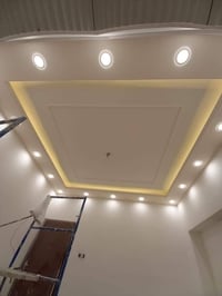 جبسون بورد • مخفيات LED • ضمان اصباغ