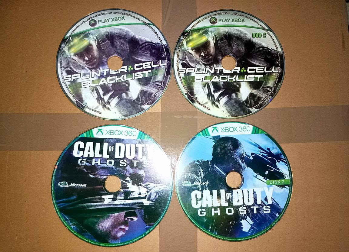 سلام عليكم 

50 لعبة Xbox 360
بيهن قسم سيديات إثنين بس الاكثر سيدي واحد. صار اسنين ما لاعب بيهن لأن استعمل Xbox one s. على ما اذكر كلهن شغالات بس اعتبر اكو 2-3 ما يشتغلن للاحتياط. ابيعهن كلهن ال 50 لعبة سوه اب 50 ألف. مكاني حي الحسين قرب مرقد كميل بن زياد.

‎للتواصل ماسنجر او واتس آب 
‎*********** واتس آب 
‎***********عادي (بدون واتس اب) النجف, العراق
