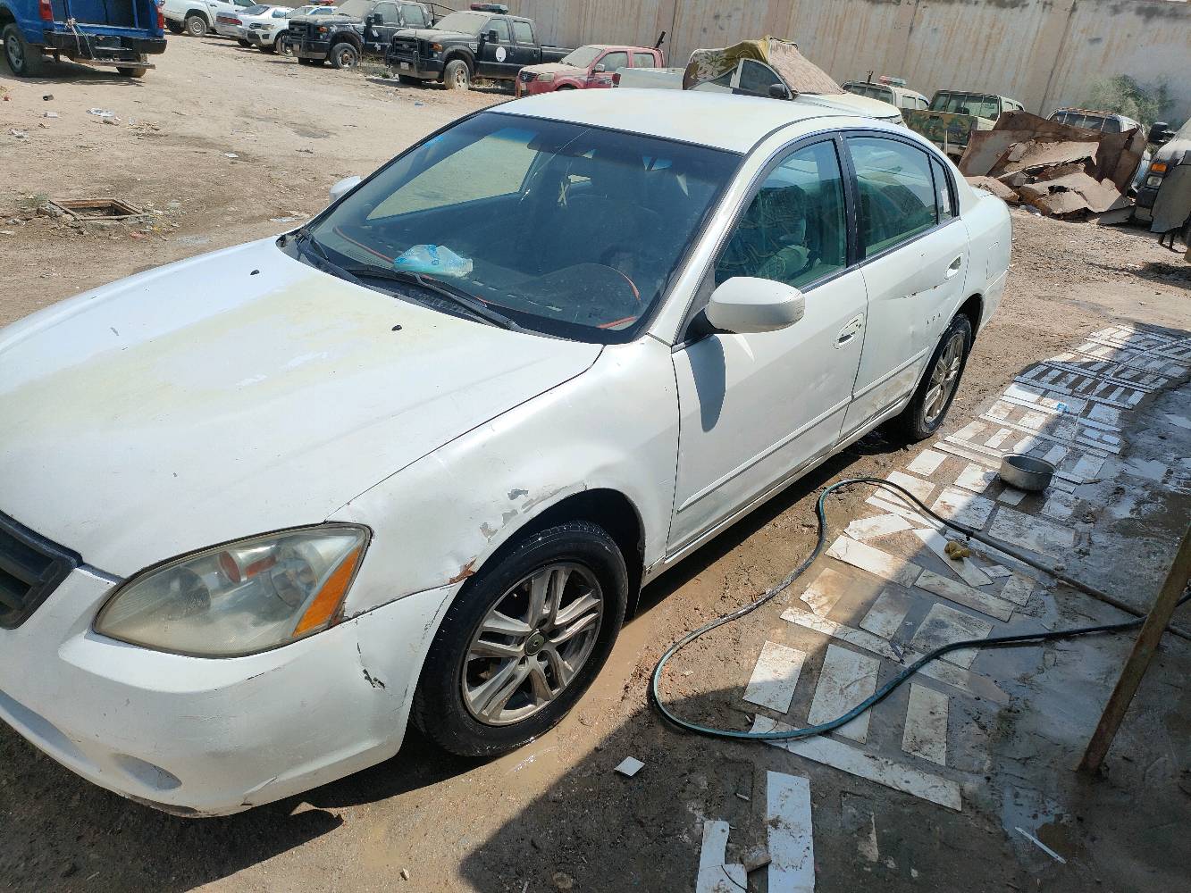 السلام عليكم 
سياره نيسان التما 2006 للبيع حتى اقصاط ابيع بمقدمه محتاج وعندي عمليه السياره محورة مكينه وگير كامري ابو الجف سنويتها لل2029 تنتهي بيها منضومة زنون سيارة خير من الله بس بيها شوية عطل بسيط من امشي بيها والزم بريك تصير بيها نكثه كالو كهربائيات ماعندي اصلحها صراحتا مكان السياره ناصريه ودوامي بالشطرة اروح وارجع بيها السعر قفل من الاخير 25 تريدها اقصاط انطيني مقدم 20 والباقي كل شهر ورقه عادي صاحب السياره بالشطرة يريد تحويل رقمي بي وتساب ***********