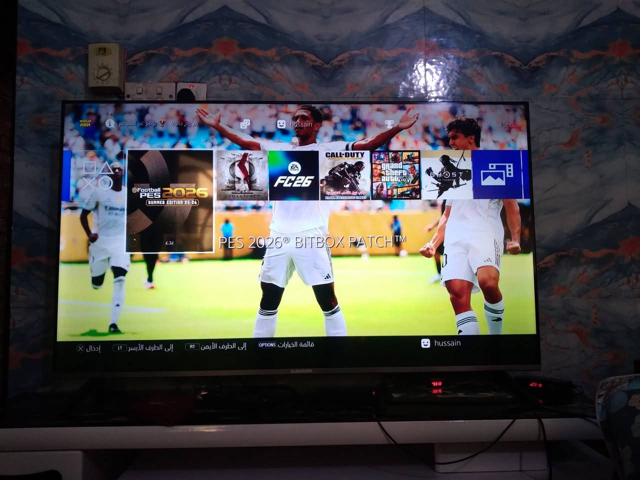 للبيع بلي 4 مهكر سلم الباندل العسكري
لوك ستيكر لا مصلح ولا مفتوح ويا جستكات ثنين وقاعده الجوستكات ويا يوبي اس سعره 350 مكاني بغداد حي الجهاد ماعدي توصيل ***********
