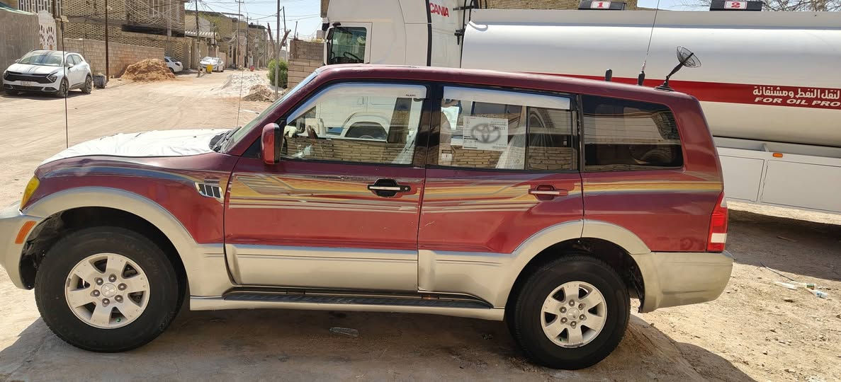 سلام عليكم مرخصة مدير الكروب ##باجيرو 2003سيارة جاهزة من كلشي كير مكينه حدادية دواخل تايرات كهربائيات كلهن كفالة جاهزة الاخير فقط وكالة ثاني يوم بسمك مراوس  ملكه مفحوصه وبيه سنوية عضم أو غير الملكة حسب القناعة وسعر خاص عنوان نجف الاشرف الخاص مفتوح وهذا رقمي *********** النجف, العراق
