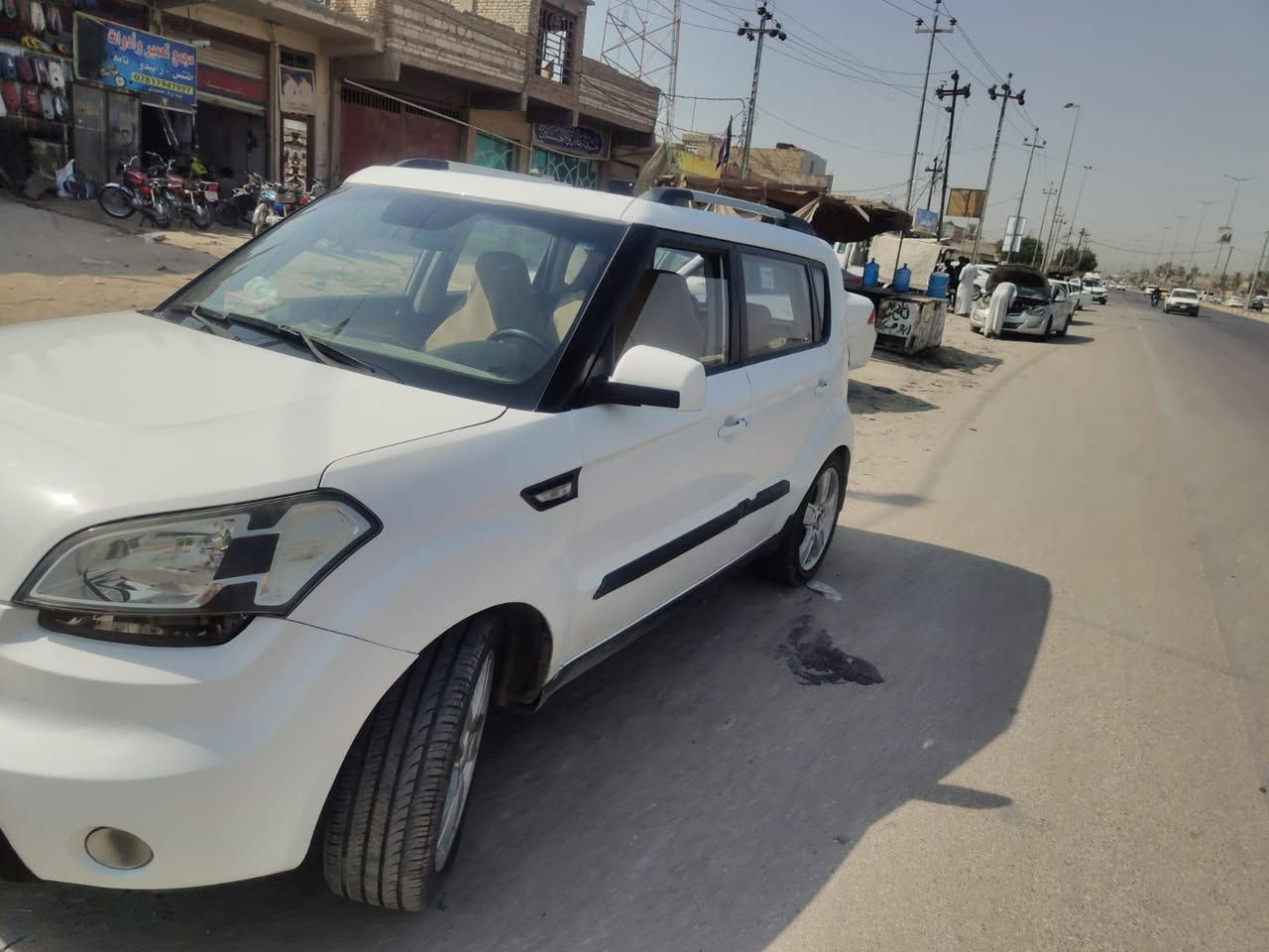 سلام عليكم صول موديل 12 ،،،3 قطع صبغ بدون دوخل مكينه كير دبريد حداديه 80 بل 100 السعر 85وبيهه مجال قليل مكاني ديوانيه قضاء الشاميه رقم الهاتف ***********
