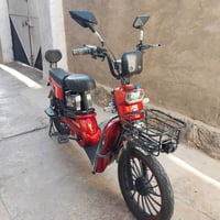 دراجة شحن • شغال • بطاريات ٨ ونص