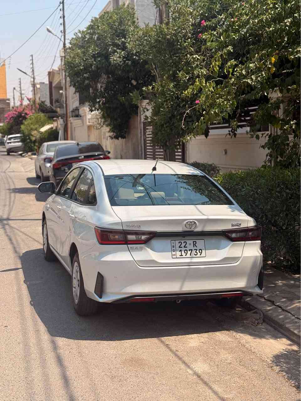 کوردی/عربی

تیوتە یارس مۆدیل ٢٠٢٦

هیچ هیچینی سەیارەکە کلینە
 تابڵێی جوانەو نازدارە نوێیە 4 هەزار کیلۆمەتر رۆیشتیە
سەنەویو شتی هەموی نوێیە 

رقم ***********

‎تیوتە يارس موديل 2026.

‎السيارة كلين بالكامل ولا توجد فيها أي ملاحظات.
‎السيارة نظيفة جداً، والمحرك والشاصي بحالة ممتازة، وكأنها ما زالت جديدة.
‎السنوية وجميع الأوراق مجددة.

📞 *********** أربيل, العراق
