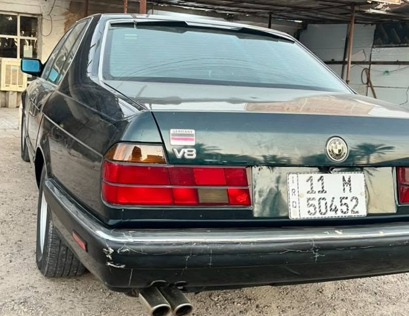 بي ام 740🦅موديل 94 رقم بغداد لون زيتوني سياره نضيفه مالجناي بالحقيقه احلى من الصوره تبريد شغال تخم تاير دبل جكمجه دبل إرباك كشنات كهربائي فتحه سقف سنتر لوك غرفه جلد لايت زنون گير اوتو تمساح سياره صاروخ مكانها أبو غريب خان ضاري السعر 73وبيها شوي مجال ***********

