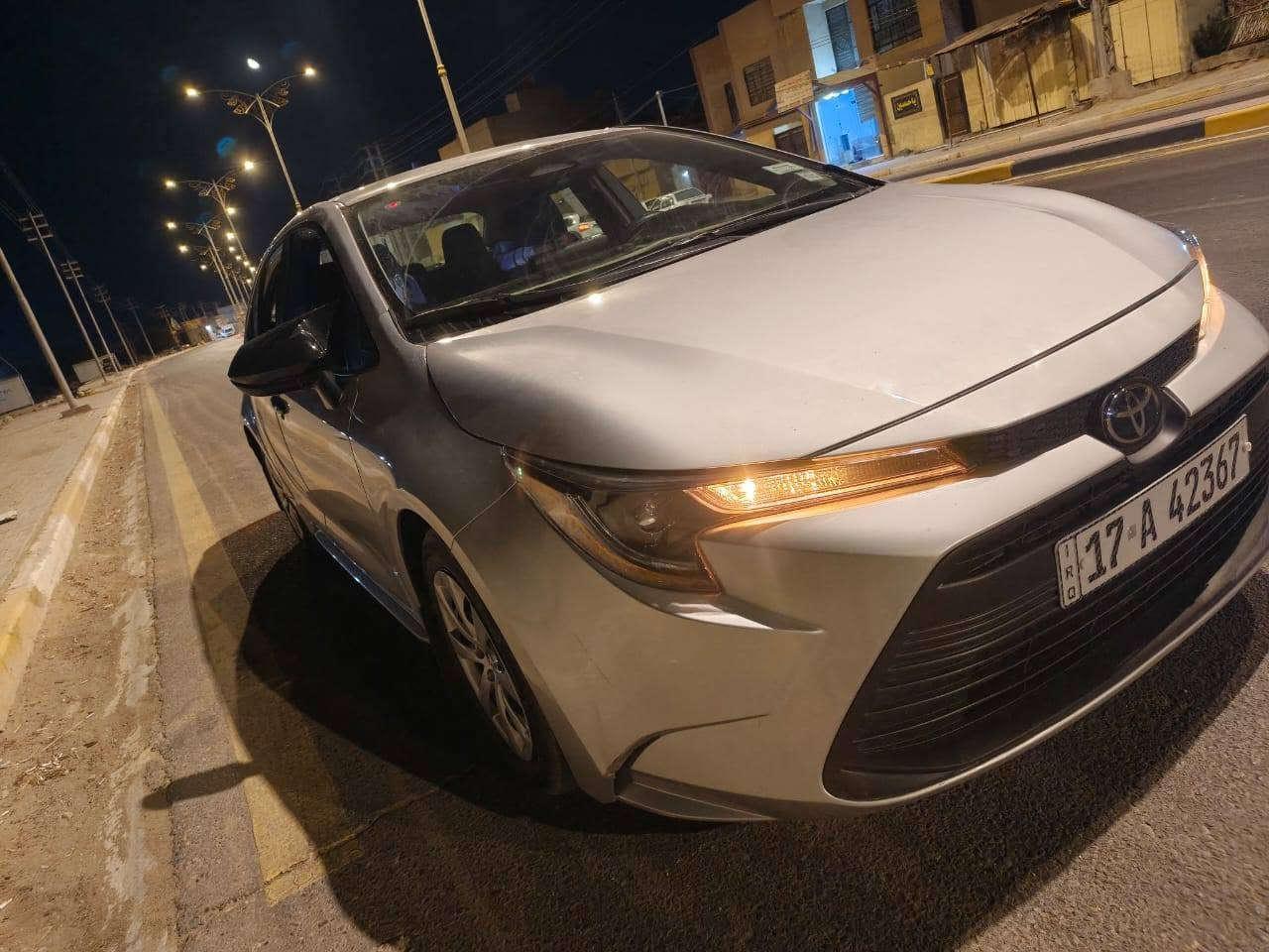 سلام عليكم كورولا البيع بيهه بنيد امبدل اوشبر بالجاملغ رقم شهداء مكان السياره كربلاء موديل 24 ماشية 40الف والرقم مثنى الستفساررقم الموبيل*********** /*********** السعر150
