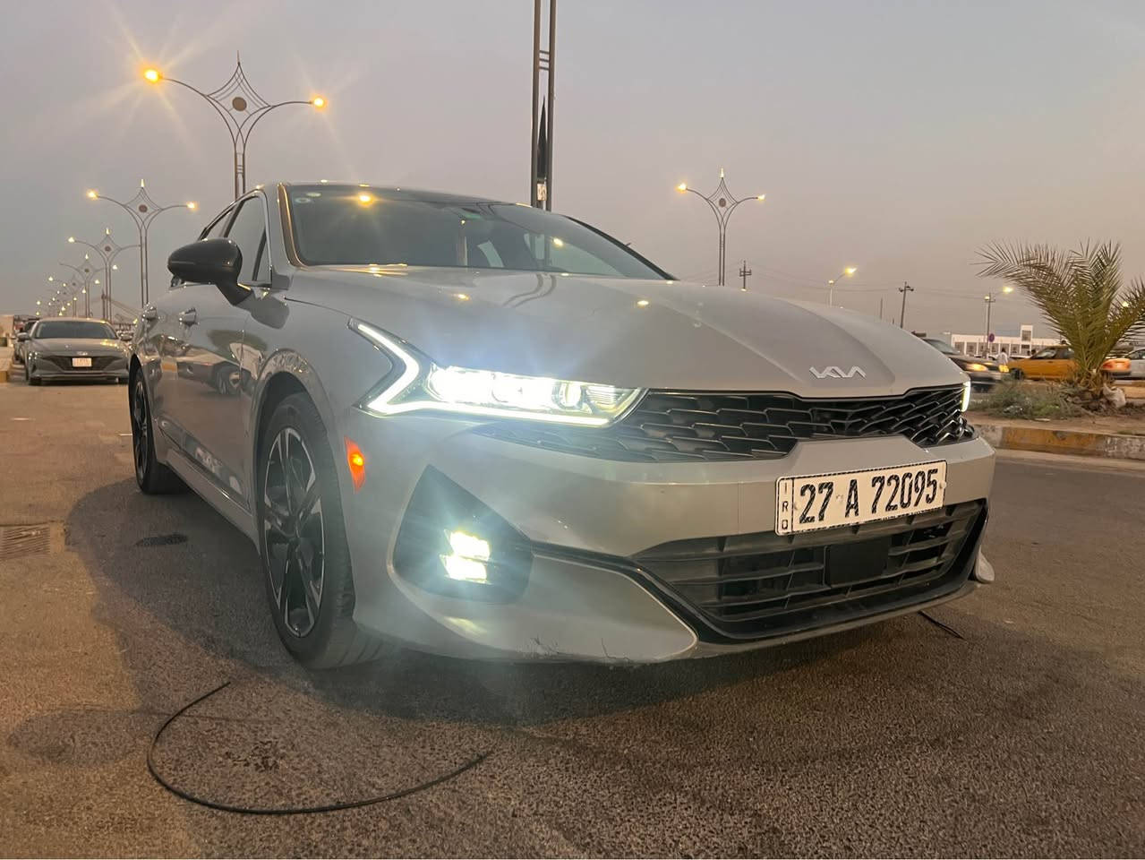 k5 gt 2024 حره باسمي حادثهه طرف الدعاميه بدون تبديل بدون صبغ ليبل واحد موصفات لد امامي لايت زنون بكلايت لد تدفئه بالكشنات شاشه جبيره ماشيه 58 بصمه رادار جانبي رقمي*********** الشطره, ذي قار
