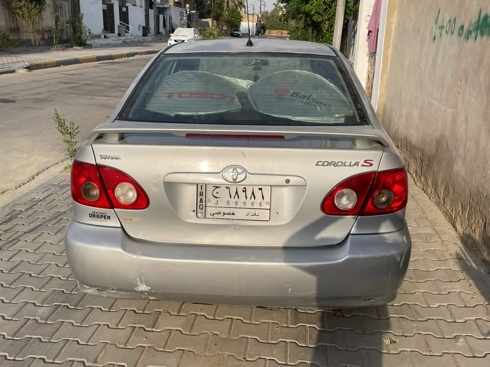 السلام عليكم كورلا نحله 2008وارد امريكي حادثها تبديل جاملغات وبنيد والباقي ليبل واحد نقص تبريد والكير هم بي مشكله ابيعلك هلموجود المحرك مكفول بيها نقوصات يرادلها ترتيب تخم تاير جديد ادامه المحرك كله جديد والباقي شوفت عينك رقم بغداد سعرها 65قفل مكاني واسط النعمانيه 
***********
