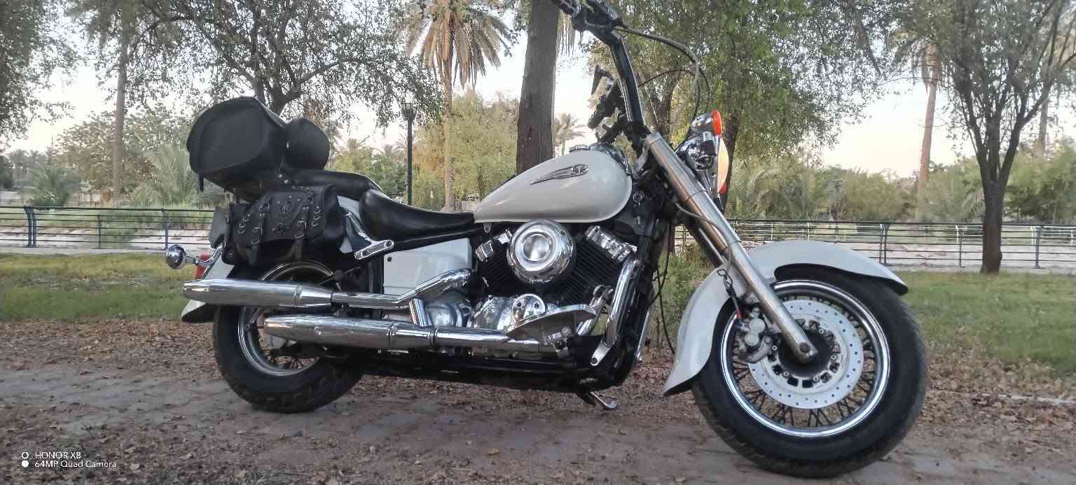 Yamaha Dragstar 400 cc
ياماها دراك ستار 1998 محرك 400 سي سي

الدراجة ماشية 23 الف كيلو

ستيرن هارلي رود كينج ضفيرة المجمع مال الستيرن دفن داخل البوري

سيباية خلفية

دوسات عراض 

اللون ابيض صدفي شذرة

جنط صفاح وجنطة خلفية كبيرة

محرك وكير واكسل وكشر وضفيرة وعقل وتانكي جدد مابيهن شخط واحد 

الدراجة كفالة عامة 

الدراجة بدون رقم 

مكاني البياع حي الرسالة الثانية
*********** 

السعر 17 ورقة وبيها مجال للطيبين

من الاخير 15 ورقة قفلها بالعراقي مليونين وربع قفل

نص مكتوب في الصور:
- O HONOR X8
- 64MP Quad Camera
- O HONOR X8 64MP Quad Camera