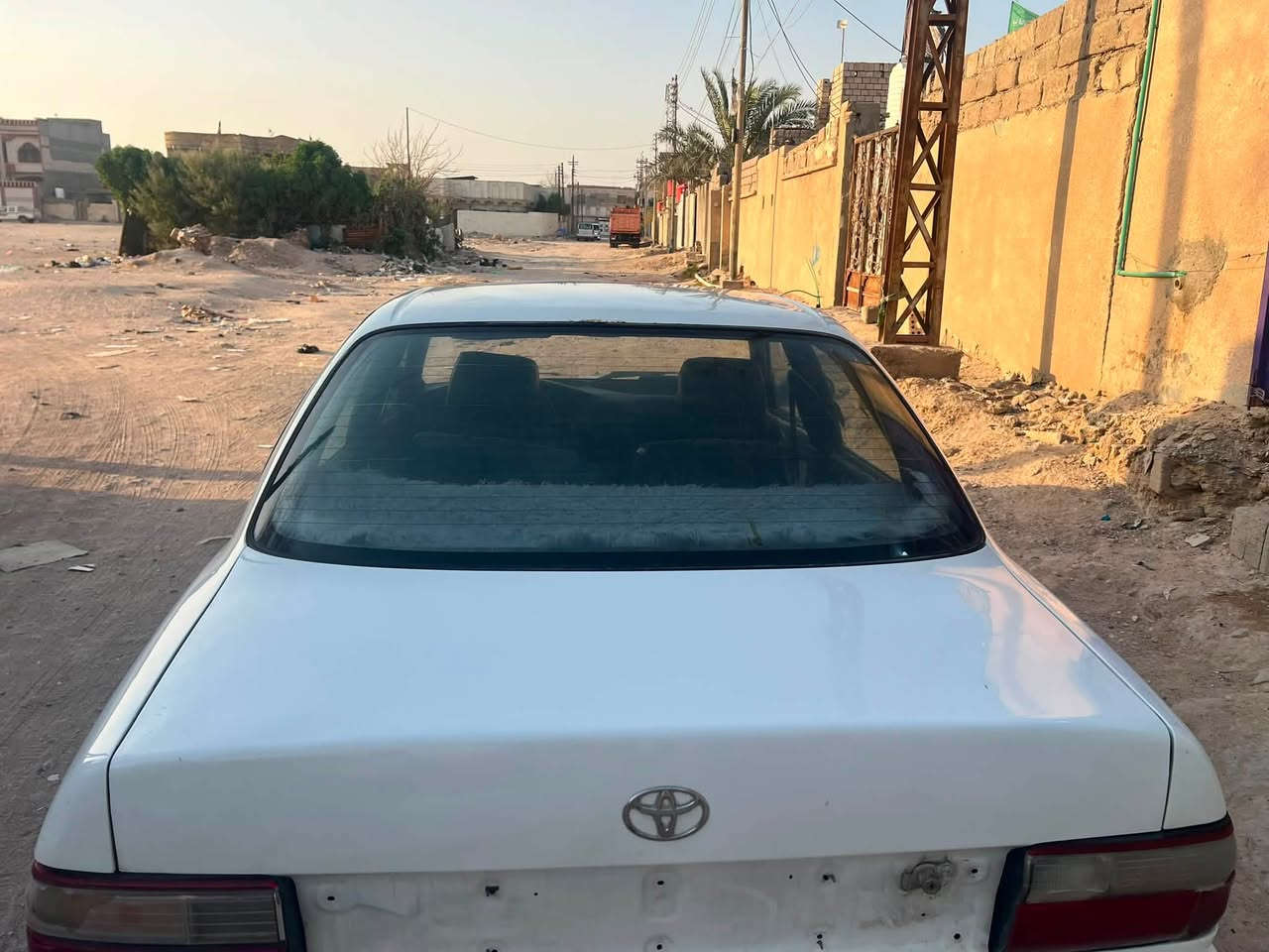 🚗 للبيع تويوتا كورولا موديل 1993
🔹 السيارة مصبوغة حزام
🔹 اللون: أبيض
🔹 السيارة نظيفة ومناسبة للاستخدام اليومي
🔹 الفحص والمعاينة متاح في جميع الاوقات 

💰 السعر: [55 وبيها مجال]
📍 الموقع: [البصرة/ الزيير/ حي الصحفيين]
📞 للاستفسار: [***********]

باسمي والتحويل ثاني يوم
