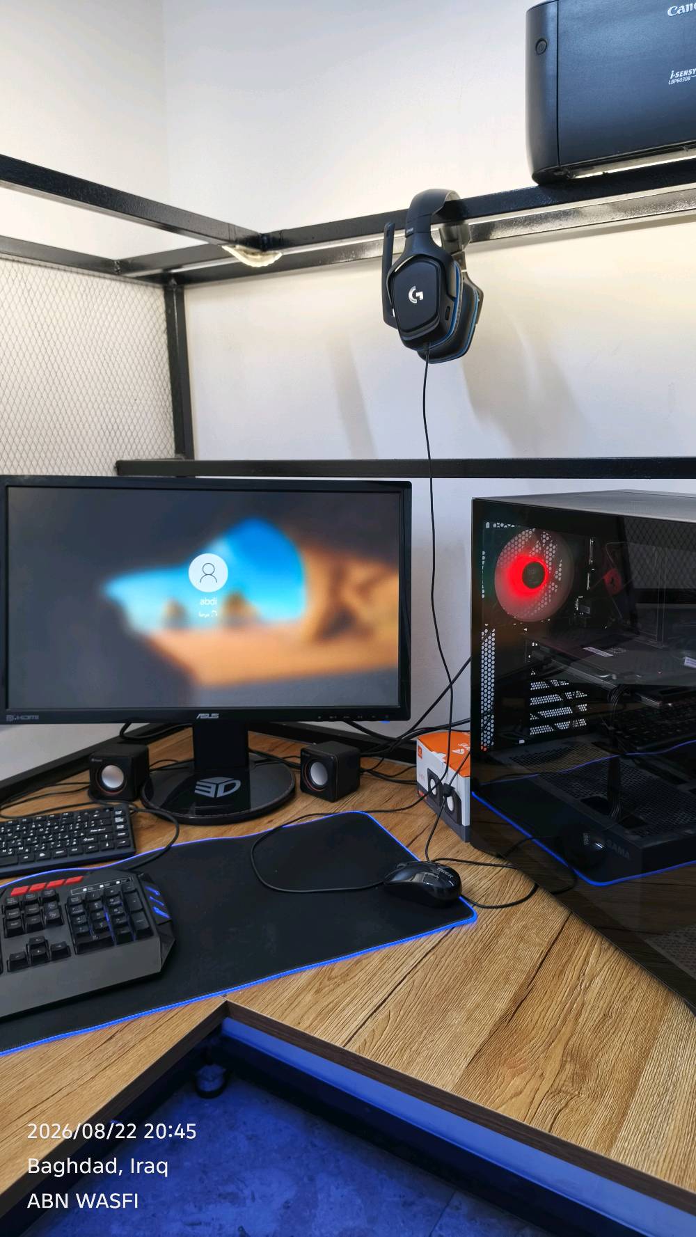 pc تجميعه شاشا وكيس 
Intel(R) core(TM) i7-6700cpi@3.40GHz
Amd Radeon Rx580 8g 2048sp
Ddr4 Ram16g 
128ssd128 
Hhd 500 
Mainboard msi b250M شاشا 
باور سبلاي ماس 550
كيس ارجيبي  شركة سما 
تشغل أغلب الالعاب بعدادات جيده