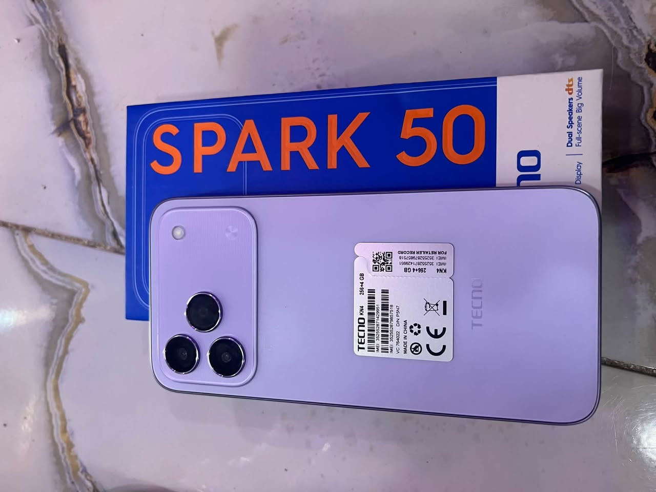 تكنو سبارك 50 • مستخدم اسبوع • بطارية ٧٠٠٠