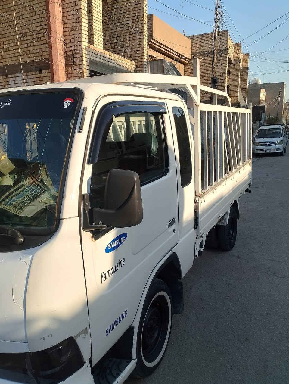 كيه سامسونك للبيع موديل 2002
سياره جاهزه من كلشي حته تبريد شغال ثلج 
عنواني بغداد دوره حي المعليمين 
***********
سعر 53 بيه مجال قليل
