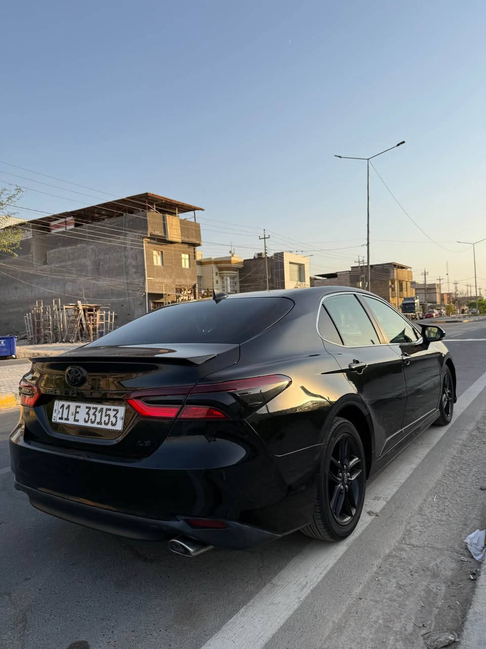 كامري موديل 2022 رقم بغداد بأسمي  وارد امريكي 
مكفولة كفاله عامه من الضربه والصبغ والتبديل 
ماعدا طخه بالجاملغ الخلفي ومرجعينه 
 داخله مياه امطار تعمل وتسير بس نهائياً قطره ماي مواصلتله وحته نسبهه مابيه 
كير ومحرك وحداديه وتبريد كفاله 
مواصفات:
•رادار امامي وحساسات أماميه وجانبيه وخلفيه 
•بصمة ،تحكم كشنات  وبعد مواصفات معروفه 
ماشيه 85 ميل 

السعر:183 ورقه
الرقم: ***********
مكاني البصرة البصرة, العراق
