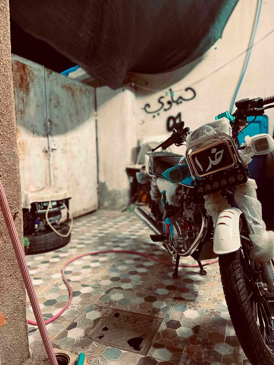 السلام عليكم نامه برو للبيع كفاله اوراق كامله دراجه جديده ماشيه 800 كيلو تعال وافحص من كلشي كامله لايت بكلايت اشاير صالنصه صوت منضومة اناره الوان جوه دراجه تخبل السعر اتصل ودلل مكاني ديالى الخالص هبهب ***********
