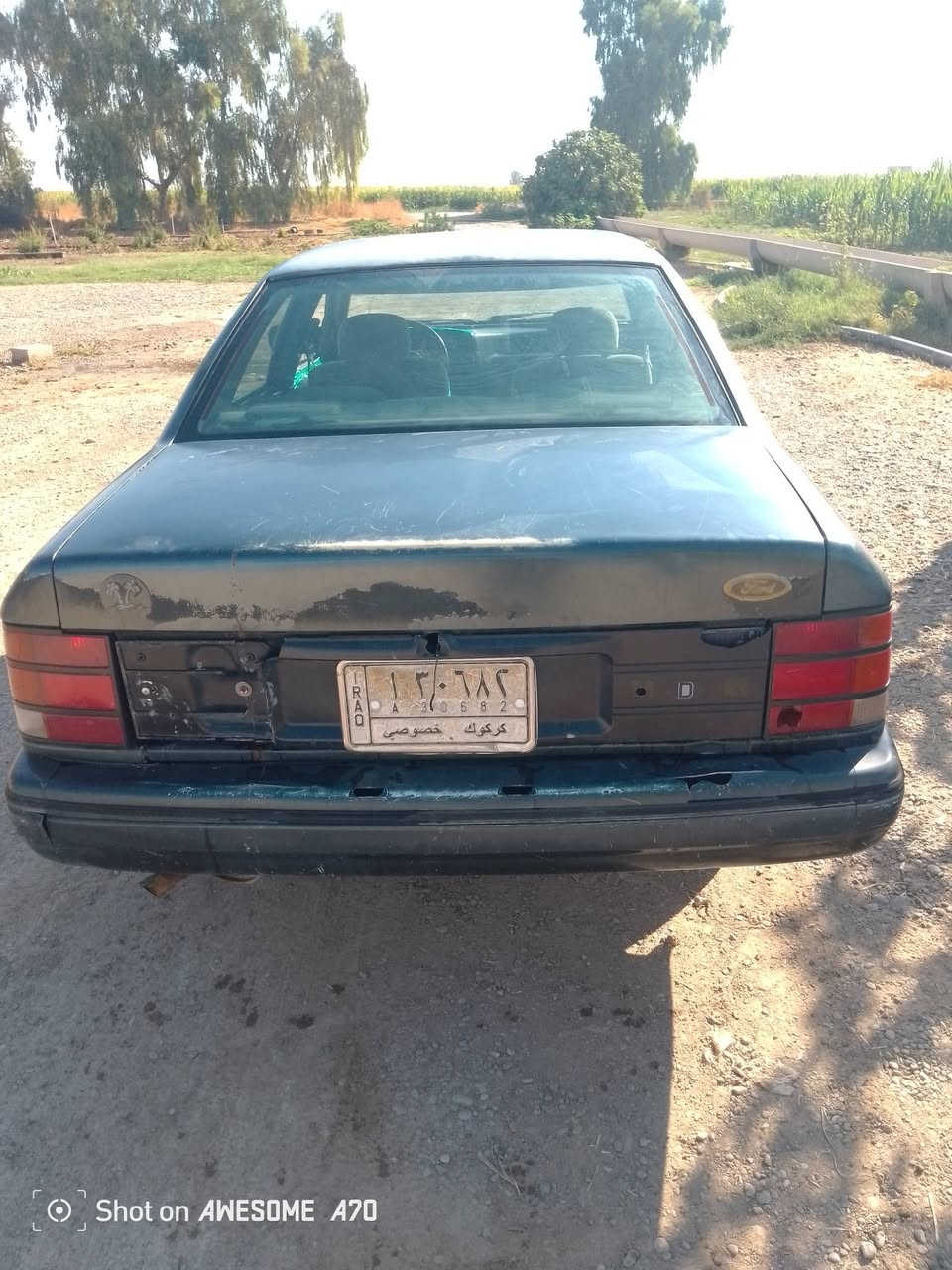 للبيع فورد رقم كركوك شرط التحويل موديل 1991
بيهه دفتر بانزين محرك شرط گير شرط كهربائيات كلهه شغاله السعر 13 وبيهه مجال للاستفسار اتصل ***********

نص مكتوب في الصور:
- Shot on AWESOME A70
- SHOT ON SAMSUNG A70