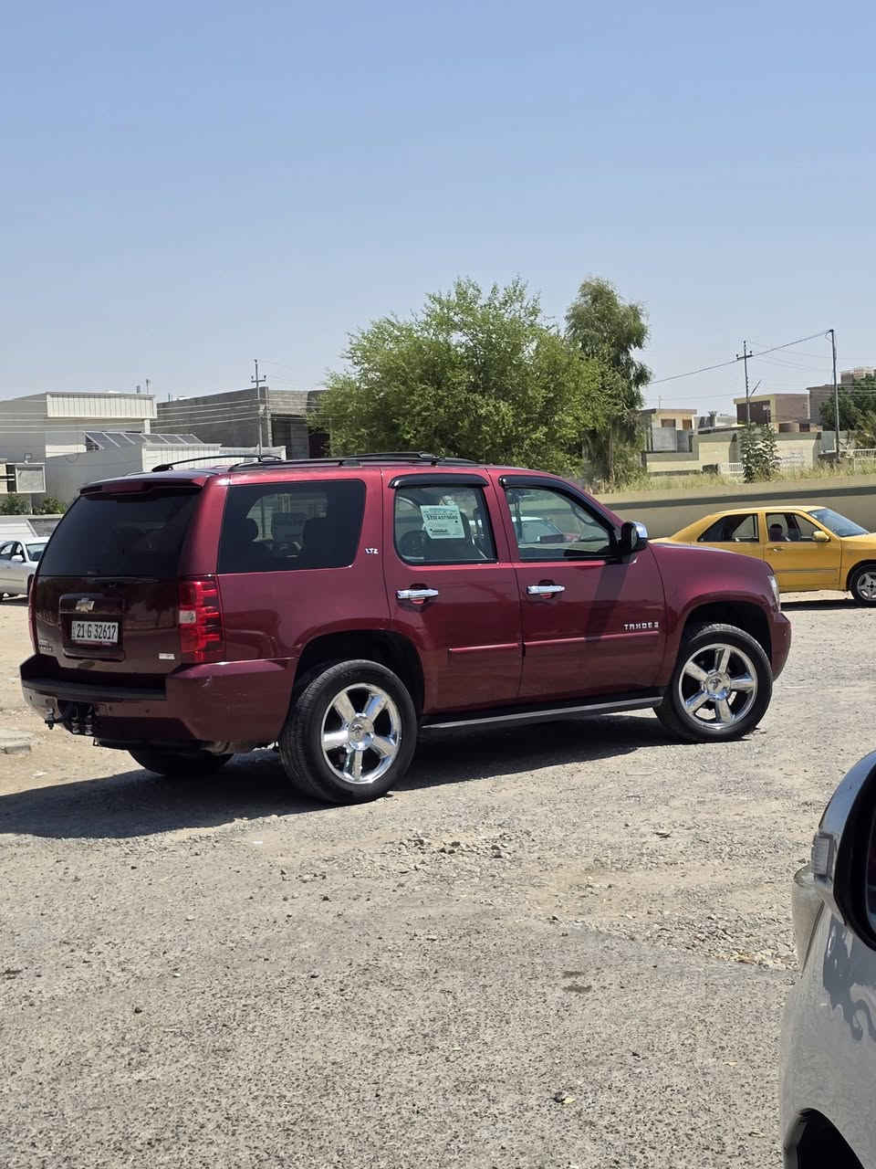 تاهو للبيع او المراوس 2008 رقم سليمانيه انكليزي سنويه الجديد لل 2030 مواصفات LTZ سعر 170 السونار مرفوق مع الصور مكان السيارة ديالى الاستفسار ***********
