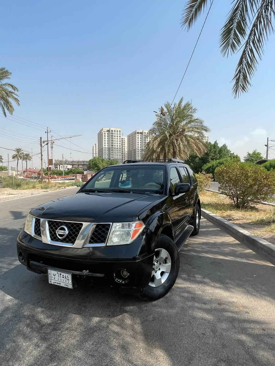 نيسان بايثفندر 2007 خليجي كفالة
رقم بغداد شرط التحويل شرط التحويل 
مواصفات السيارة 
مكينة 4.5 جديدة 
تبريد 2 قطعتين ثلج 
صدر بحالة جيدة 
باتري جديد
منضومة بريك جديدة
منضومة بانزين مبخر جديدة
تايرات جيده 
السيارة جاهزة من كلشي وعلى البلااااد 
السعر 85 $ و شرط التحويل 
مكان بغداد   السيدية 
***********   و حياكم الله
