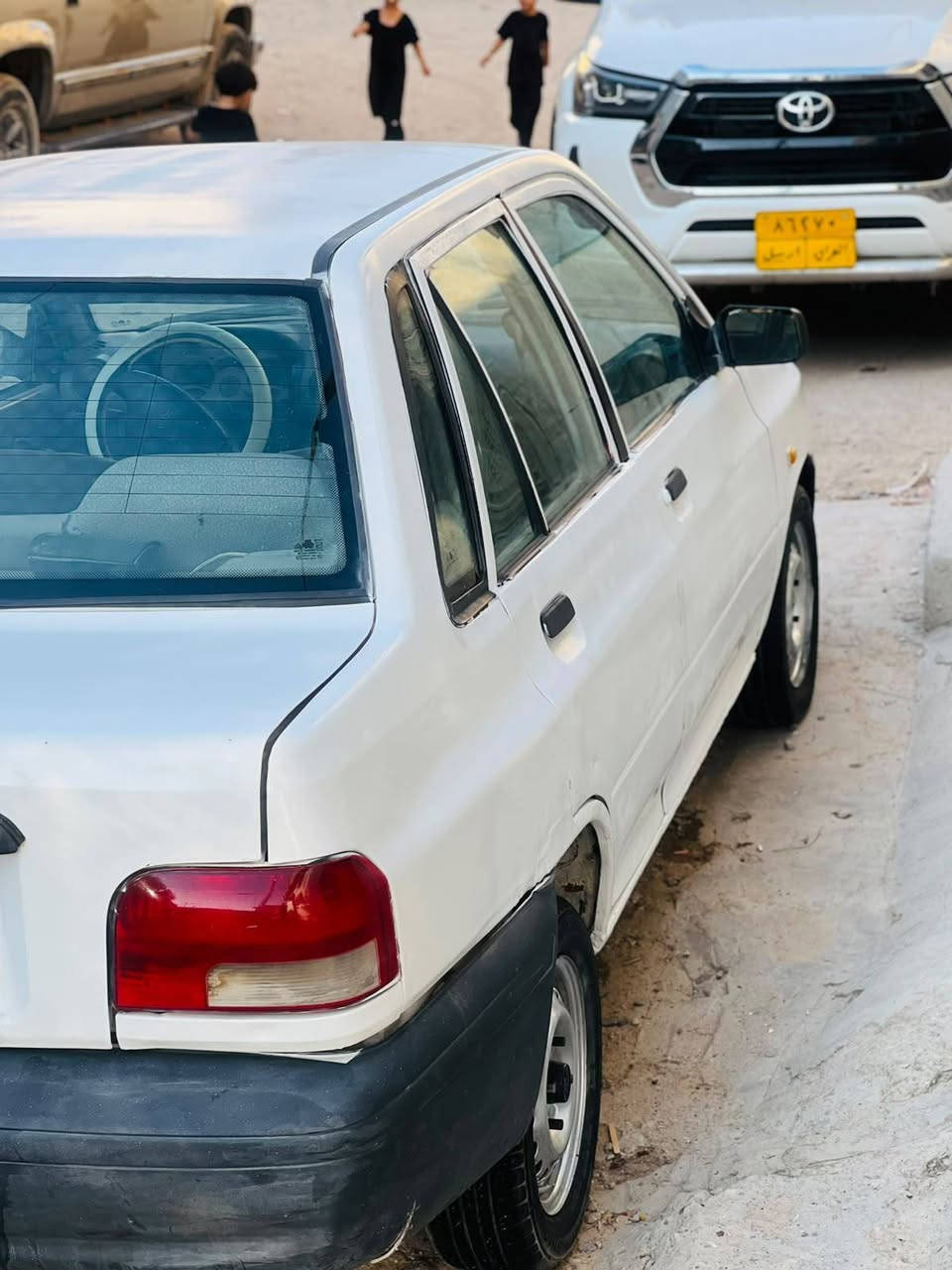 سايبا للبيع موديل 14 .كير ومحرك مكفولات لا تبخير لا تنقيص .سنويه ب2027 كهربائيات شغاله من طول لطول تهم تاير جديد سياره حلو صرفيه حلو  السعر 21 وبيها مجال .أو مراوس حسب القناعه . عليها غرامه 200الف على مشتري مكاني البصره قضاء الفاو.***********
