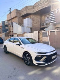هيونداي سوناتا 24 خليجي للبيع  رقم بغداد انكليزي ب اسمي  مكفوله من صبغ...
