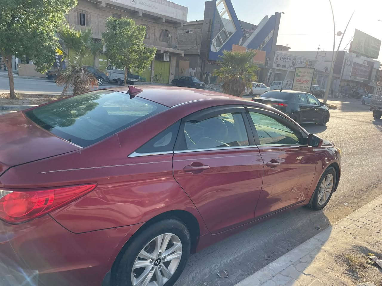 سوناتا 2013 جاملغ خلفي صبغ فقط بدون دواخل بدون ايرباك والباقي كفاله بدون صبغ بدون بارد رقم بغداد سنويه لل27 تحويل مباشر ماشيه 120الف  مكينه كير صدر تبريد كله شركه جاهزه بدون نقص شرط السعر ١٠٠ وبيها مجال مكاني سامراء ***********
