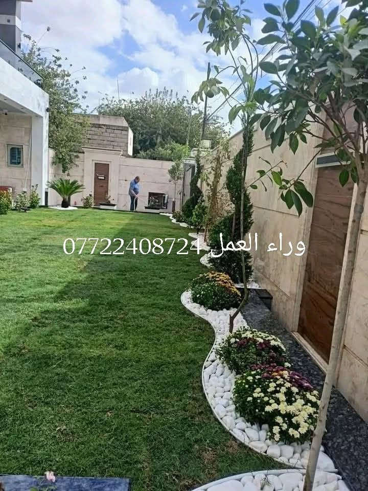 تنظيف حدائق • تقليم وقص • قلع نخيل