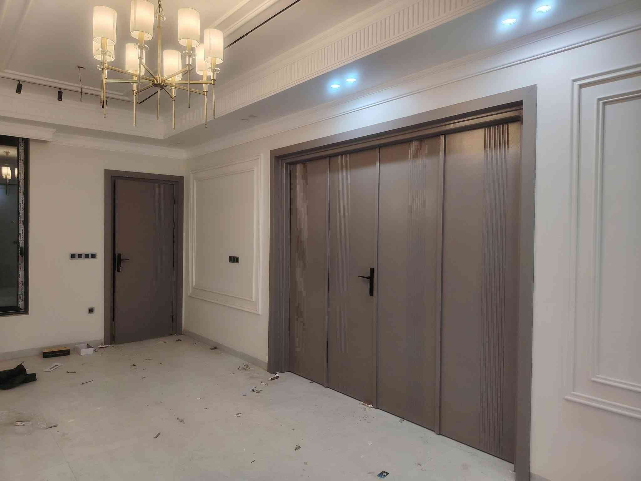 أبواب عراقية • سنديان ٨ملم • صبغ حراري