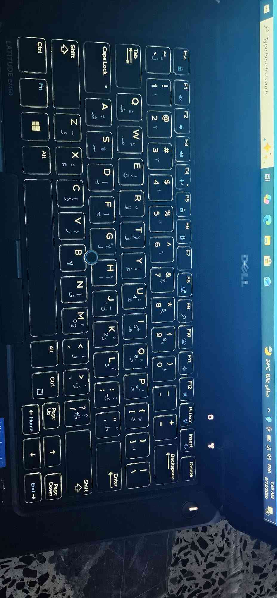 السعر 170 او بي مجال
لابتوب dell
كور اي 5
الجيل الخامس 
رام 8
هارد 256 sdd
كيبورد ضوئي
بصمة اصبع 
حروف عربي انكليزي
شحن يدوم اكثر من 3 ساعات
***********
