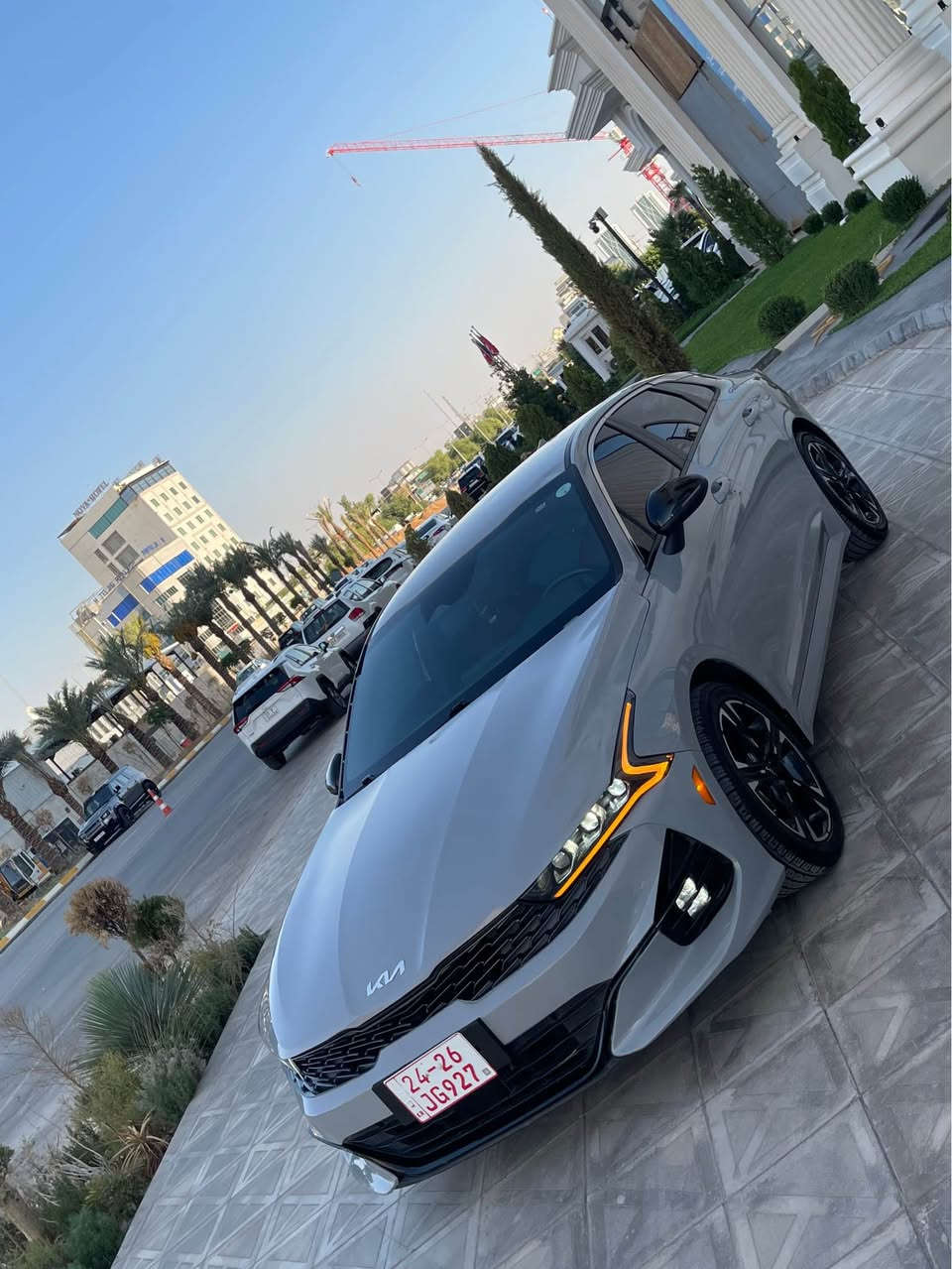 كيا K5 جي تي لاين • بدون ايرباك • رقم اربيل