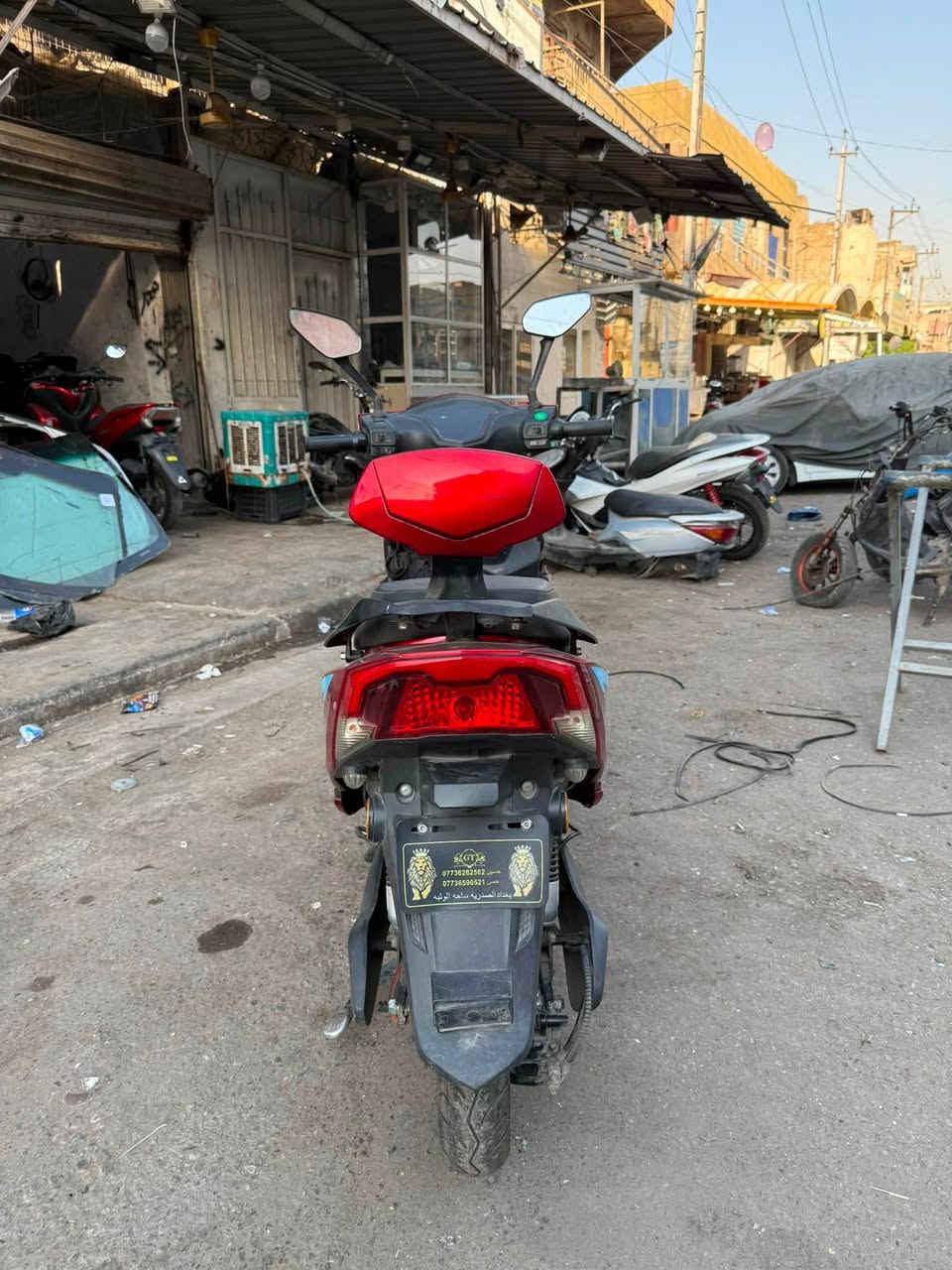 للبيع دراجه شحن موديل 2025 سعر 450 عنوان شارع حيفا 
***********
