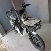بايسكل شحن نضيف كلش بطاريات جدد تايرات جدد كهربائيةكله شغاله موديل 24ب...