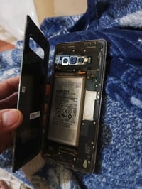 جهاز s10plus الجهاز عاطل عوزه شاشة وفرمته وضهر ابيع الك ادوات امراوس ب...