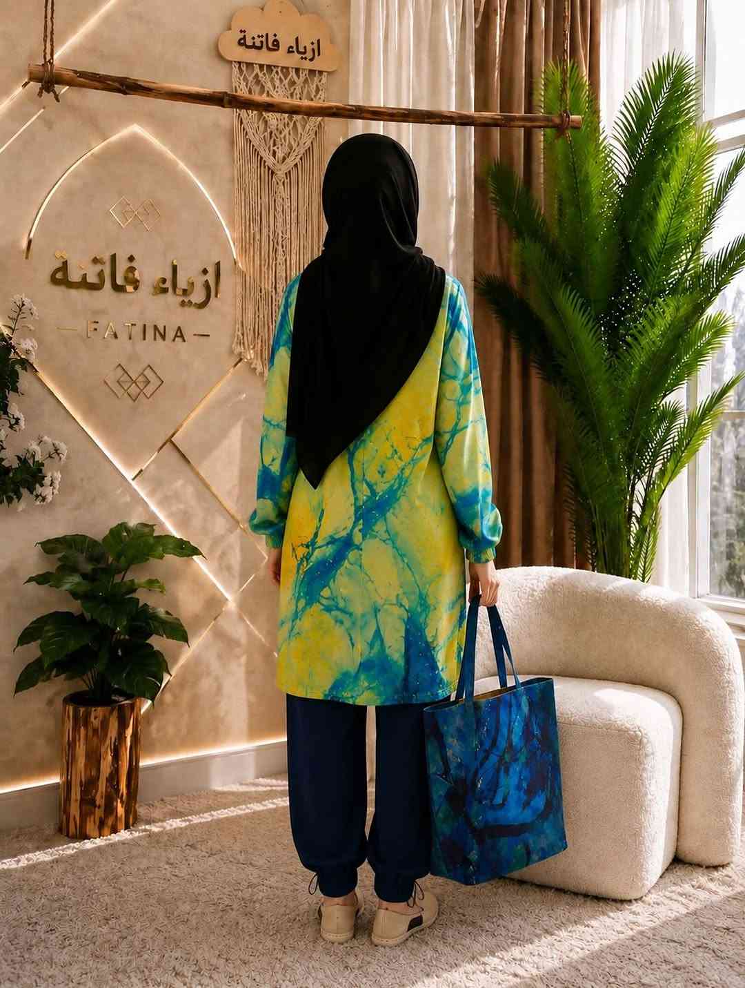ازياء فاتنة
مايو بوركيني طويل للمحجبات 
موديلات فاتنة… ماتتفوت 
حصراً من ماركة فاتنة 
• التوب طول 100 سم 
• البنطرون طول 100 سم 
• الردن لاستيك للمعصم وللارجل
• الضهر اسود سادة 

• ⁠ ✨
قطعة تبقى وياج سنين وما تبطل موديلها 👌

متوفر حالياً بكمية محدودة
راسلينا خاص واحجزي بسرعة قبل النفاذ 💌

#ازياء_فاتنة⁩⁩
قالب راهي 
___________________________ 
🖊️ االــخـــــــاامــة :- 
جينز صيفي  فاتح وغامق مشخط :- مـטּ الجينز الممتاز المستورد قماش انسيابي وليس جاف ملمس ناعم مايحتاج كوي بس شي بسيط 
❥❥ ─── ❥❥❥❥ ─── ❥❥

القياسات 1/2/3/4/5/6 
يعادل قياس من 40 لل 62 
يعني يلبس وزن مـטּ 60 للـ 130 كيلو 
___________________________ 
ســــعـــر  البوركيني بـــ 55 الفــــﮯ 
___________________________ 
للحجز والاستفسار المراسلة ؏ــلى الواتساب :- ***********
***********
