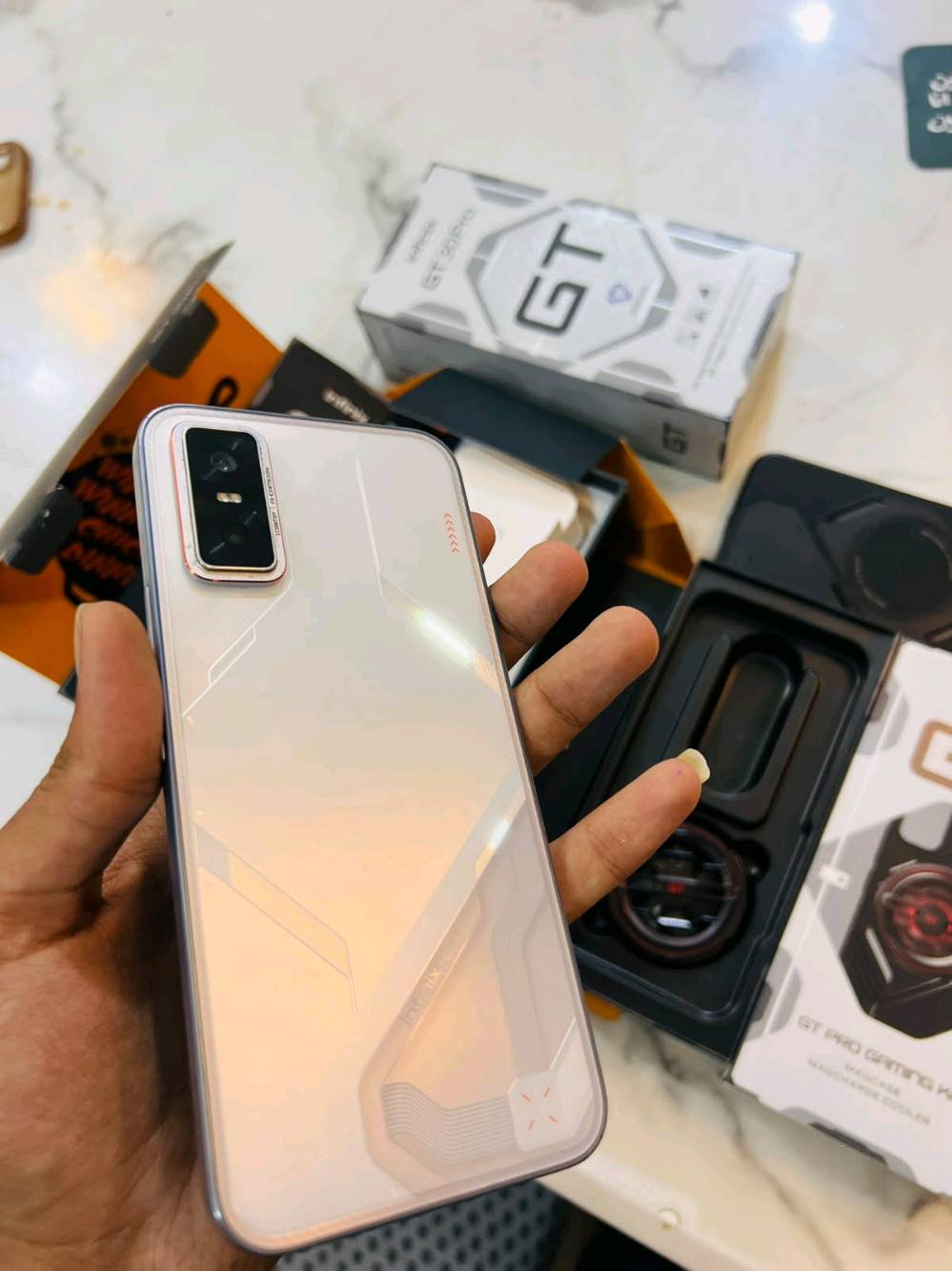 إنفينيكس GT30 برو • خط بالشاشة • ناصرية مركز